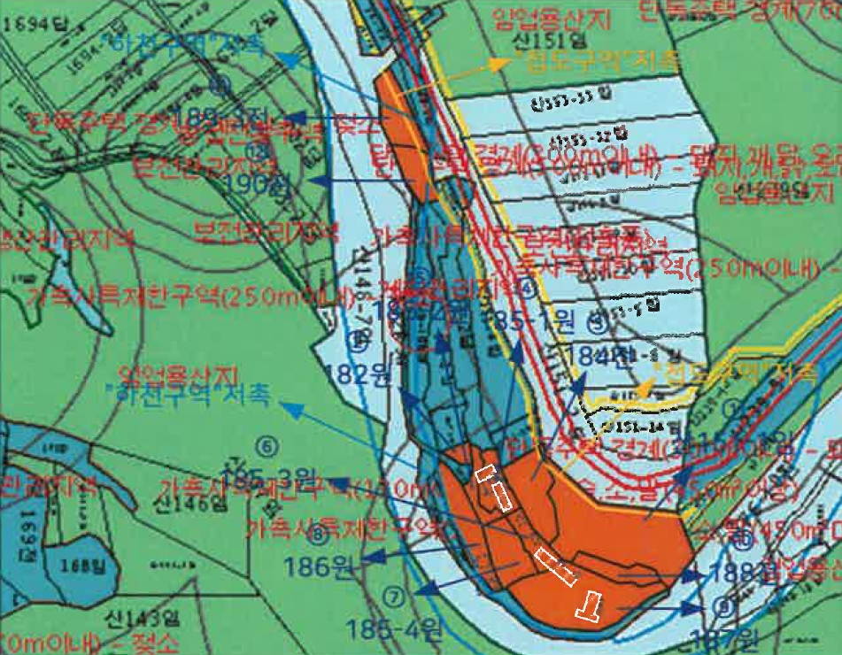 강원특별자치도 홍천군 화촌면 군업리 산151-1 외 9필지 숙박시설 경매 사진 75