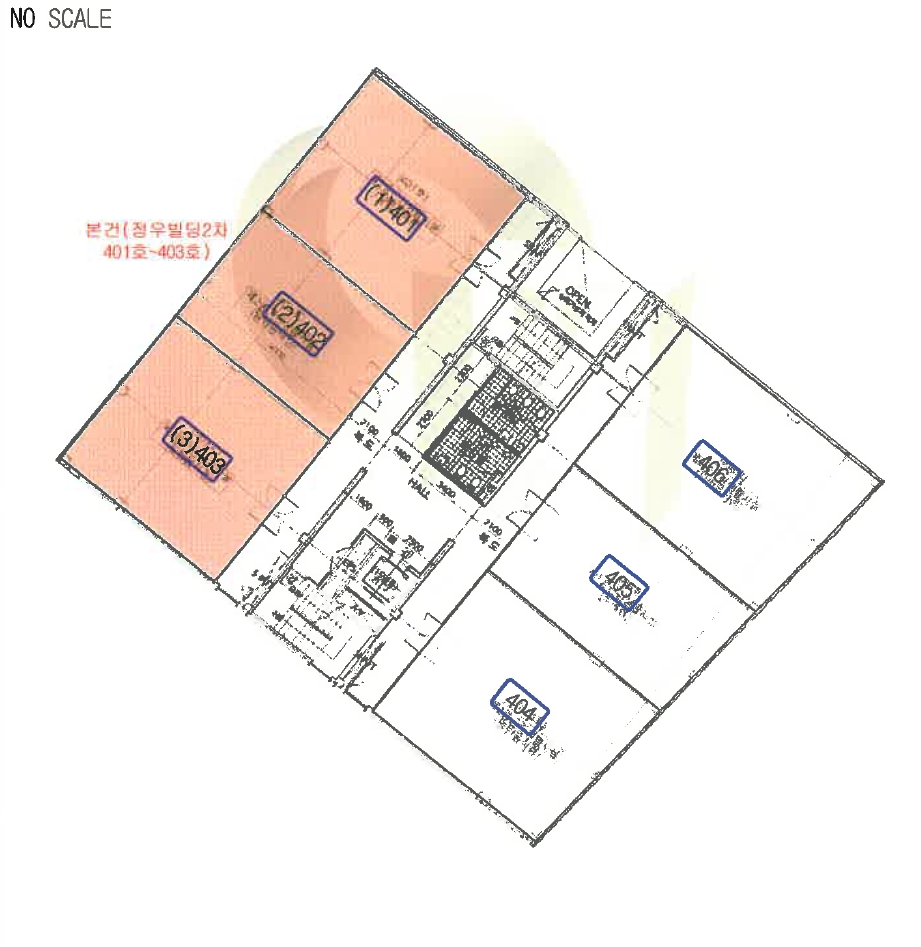 강원특별자치도 원주시 반곡동 1899-6 정우빌딩2차 401호 외 2개호 근린상가 경매 사진 10