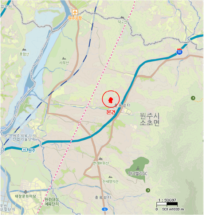 강원특별자치도 원주시 소초면 평장리 산135 임야 경매 사진 7
