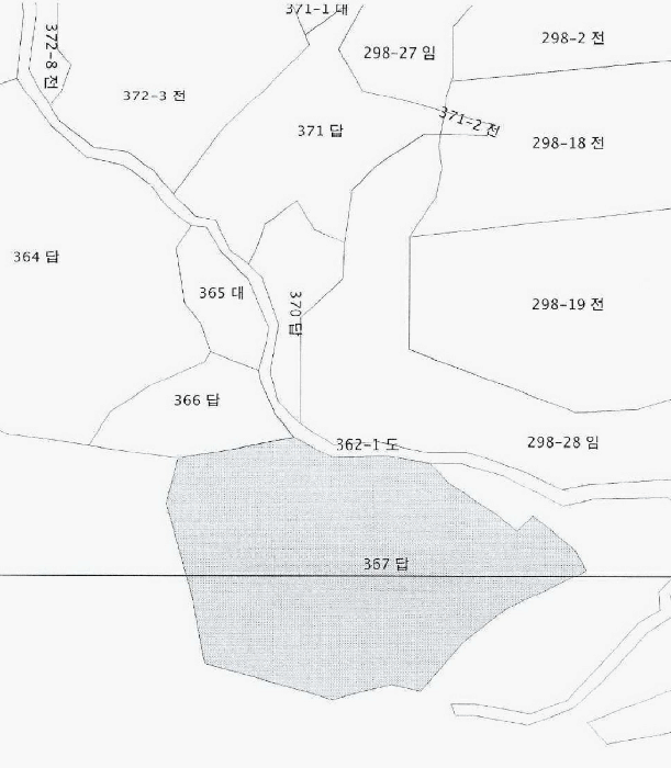 강원특별자치도 횡성군 우천면 법주리 367 답 경매 사진 22