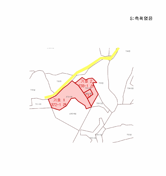 충청북도 청주시 상당구 남일면 가산리 372-1 외 2필지 전 경매 사진 7
