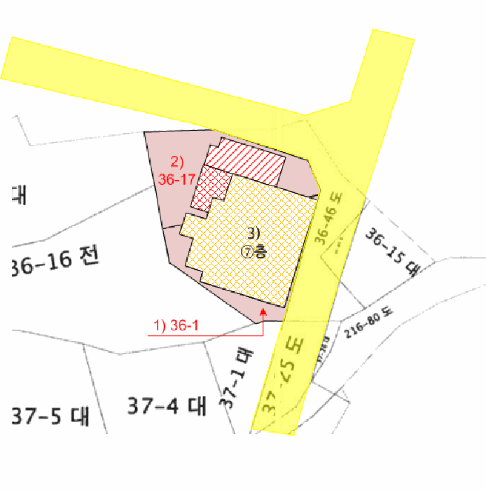 충청북도 청주시 상당구 영운동 36-1 외 1필지 근린생활시설 경매 사진 18