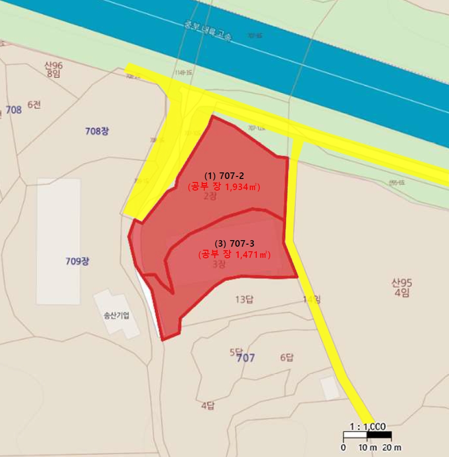 충청북도 음성군 감곡면 문촌리 707-2 외 1필지 공장 경매 사진 33