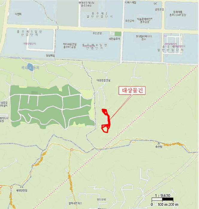 충청북도 충주시 용탄동 876 외 5필지 답 경매 사진 23