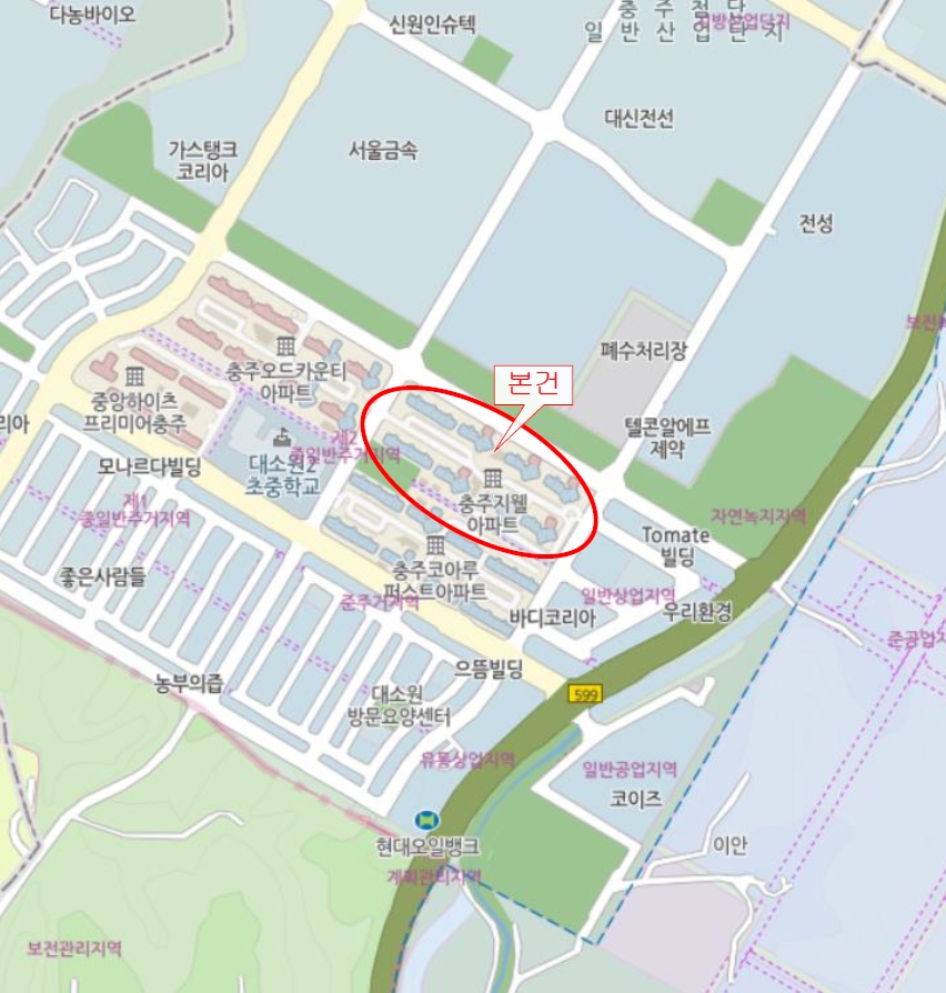 충청북도 충주시 대소원면 본리 642 충주지웰 106동 2층201호 아파트 경매 사진 7