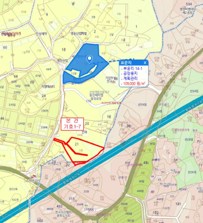 충청북도 음성군 대소면 부윤리 21-3 외 3필지 공장 경매 사진 44