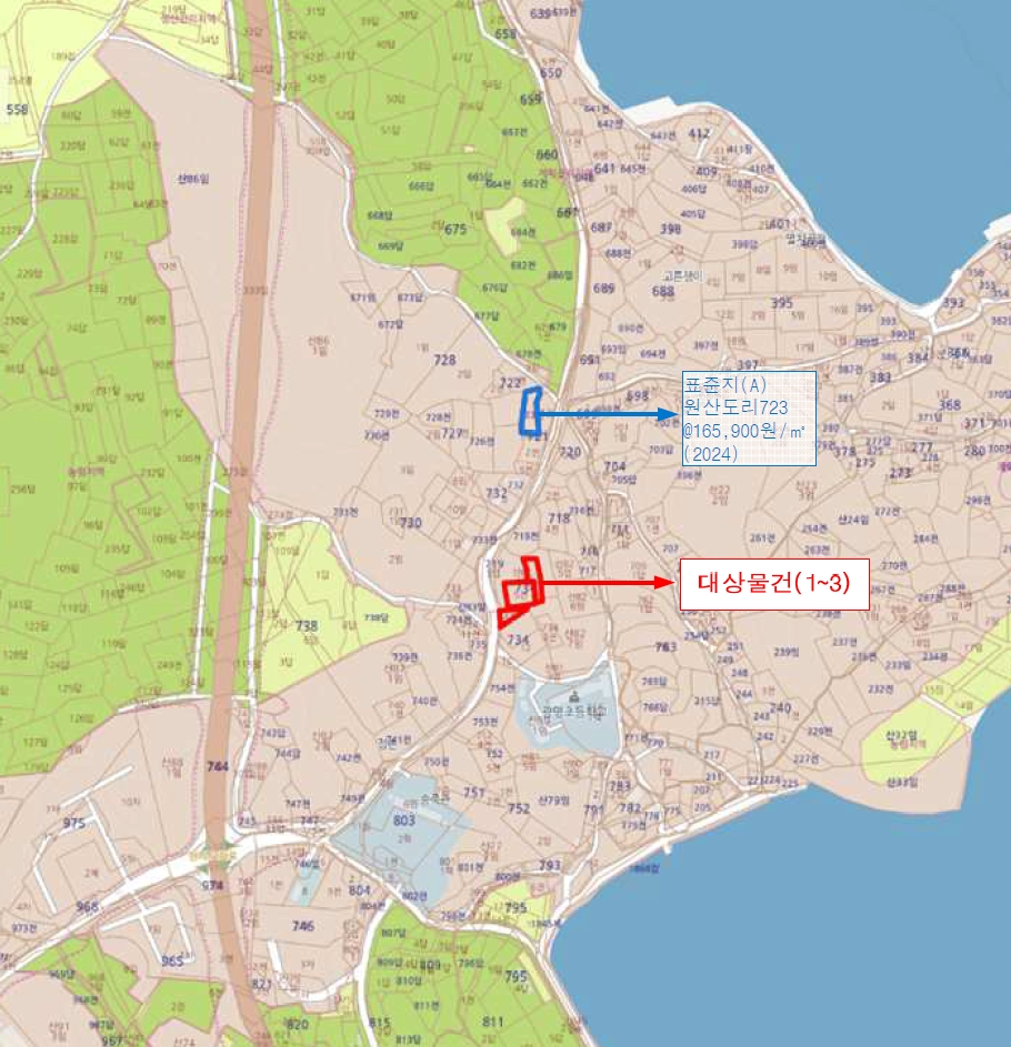 충청남도 보령시 오천면 원산도리 734-1 전 경매 사진 5