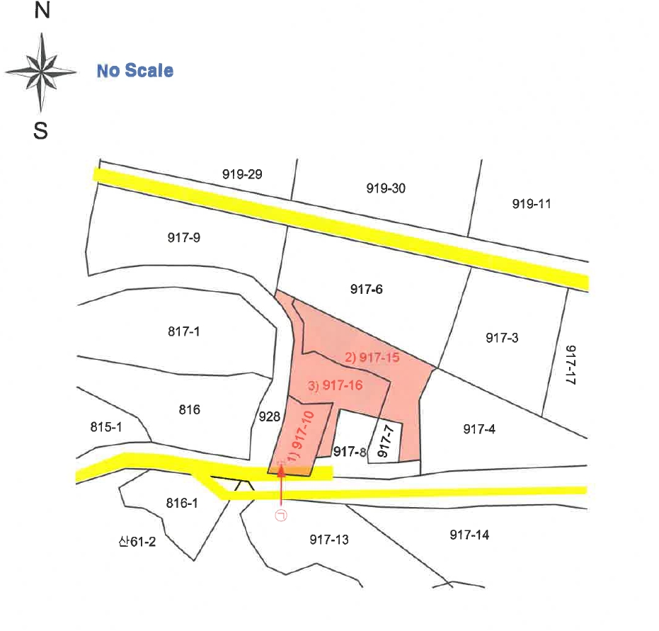 충청남도 보령시 내항동 917-10 외 2필지 대지 경매 사진 13