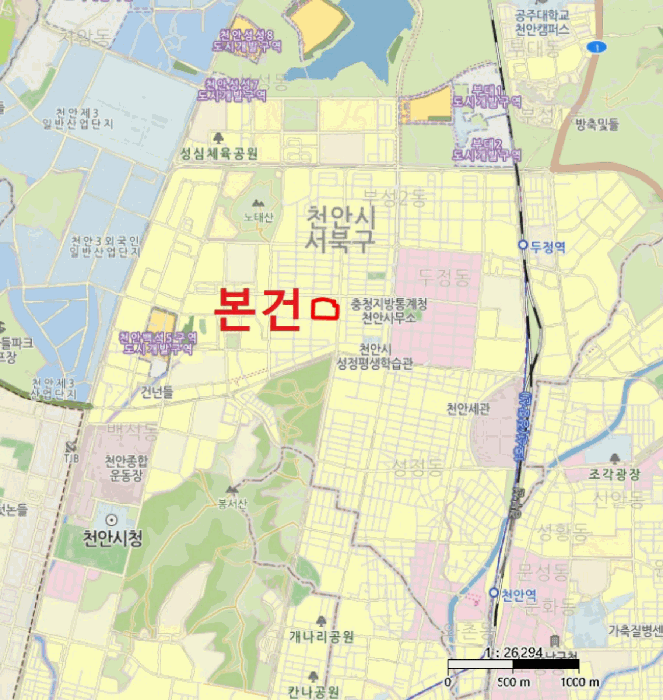 충청남도 천안시 서북구 두정동 526-1 극동늘푸른아파트 112동 22층2205호 외 1필지 아파트 경매 사진 11