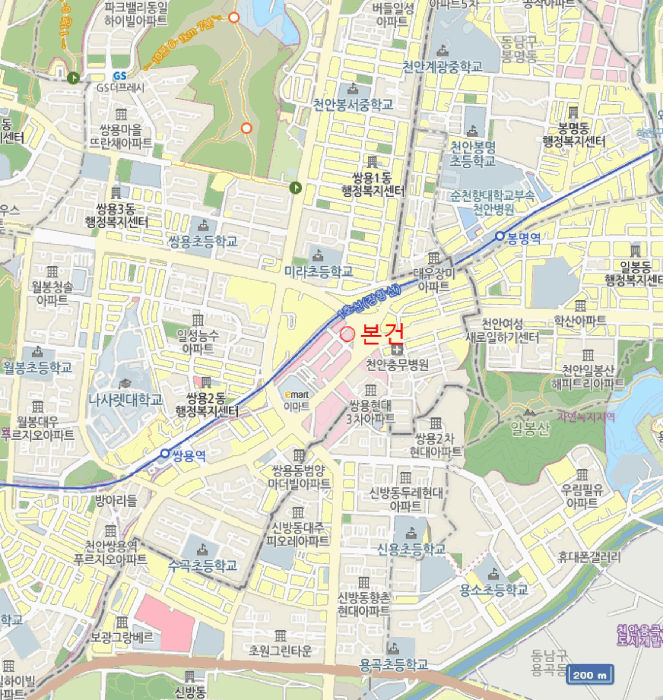 충청남도 천안시 서북구 쌍용동 210-21 천안라마다앙코르호텔 2층208호 근린상가 경매 사진 58