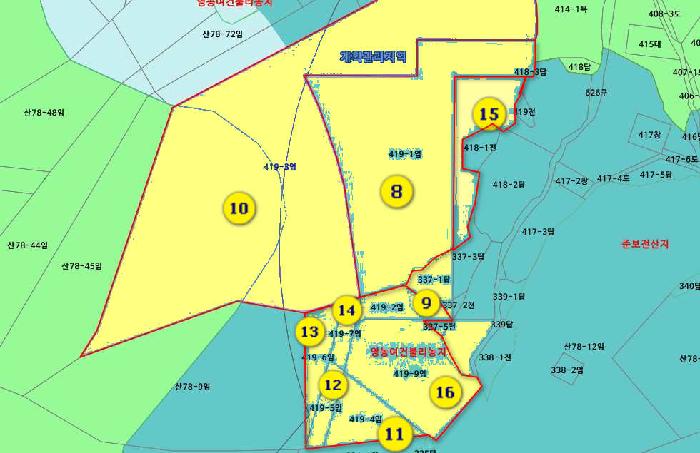 충청남도 아산시 음봉면 동암리 336 외 24필지 답 경매 사진 6