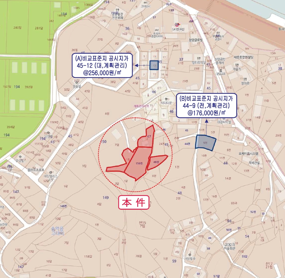 충청남도 당진시 송악읍 고대리 47-2 외 3필지 대지 경매 사진 30
