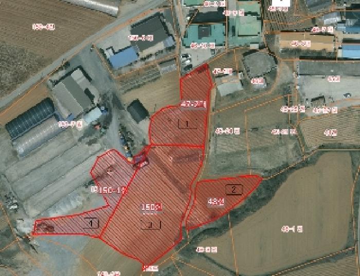 충청남도 당진시 송악읍 고대리 47-2 외 3필지 대지 경매 사진 7
