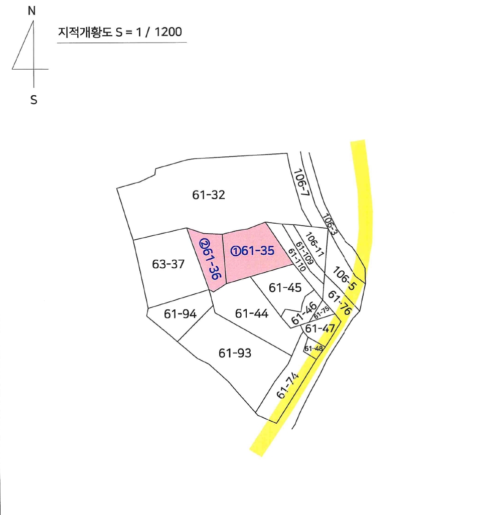 충청남도 당진시 송악읍 고대리 61-35 외 1필지 답 경매 사진 12