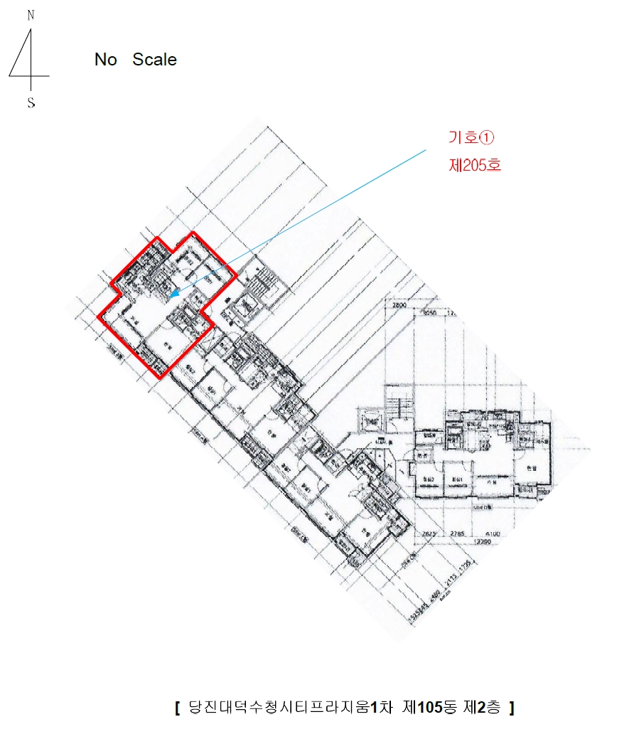충청남도 당진시 대덕동 1876 당진대덕수청시티프라디움1차 105동 2층205호 아파트 경매 사진 25