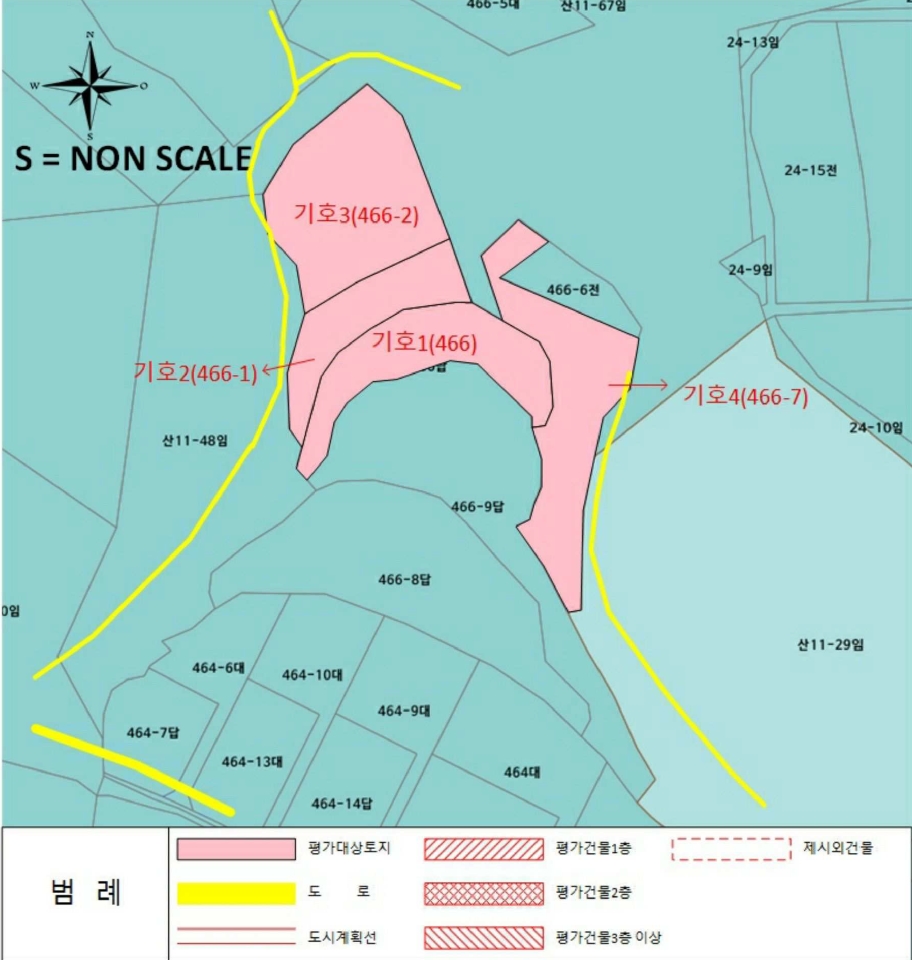 충청남도 당진시 순성면 봉소리 466 외 3필지 답 경매 사진 25
