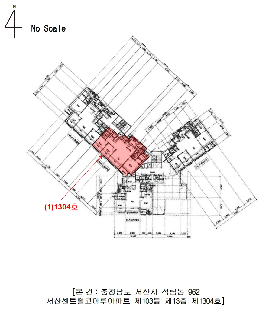 충청남도 서산시 석림동 962 서산센트럴코아루아파트 103동 13층1304호 아파트 경매 사진 18