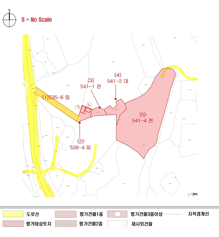 충청남도 당진시 순성면 옥호리 535-6 외 4필지 임야 경매 사진 30