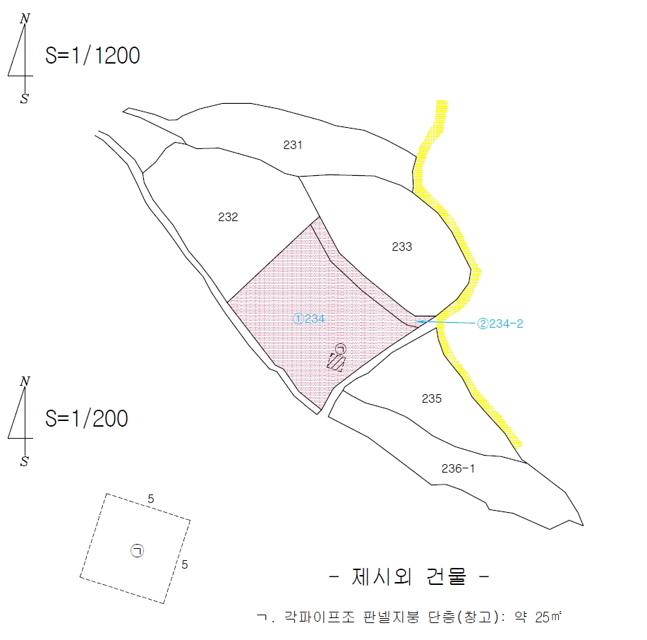 경상북도 청도군 이서면 신촌리 234 외 1필지 답 경매 사진 12