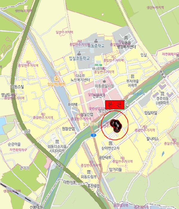 경상북도 경주시 외동읍 입실리 885-16 외 4필지 전 경매 사진 21