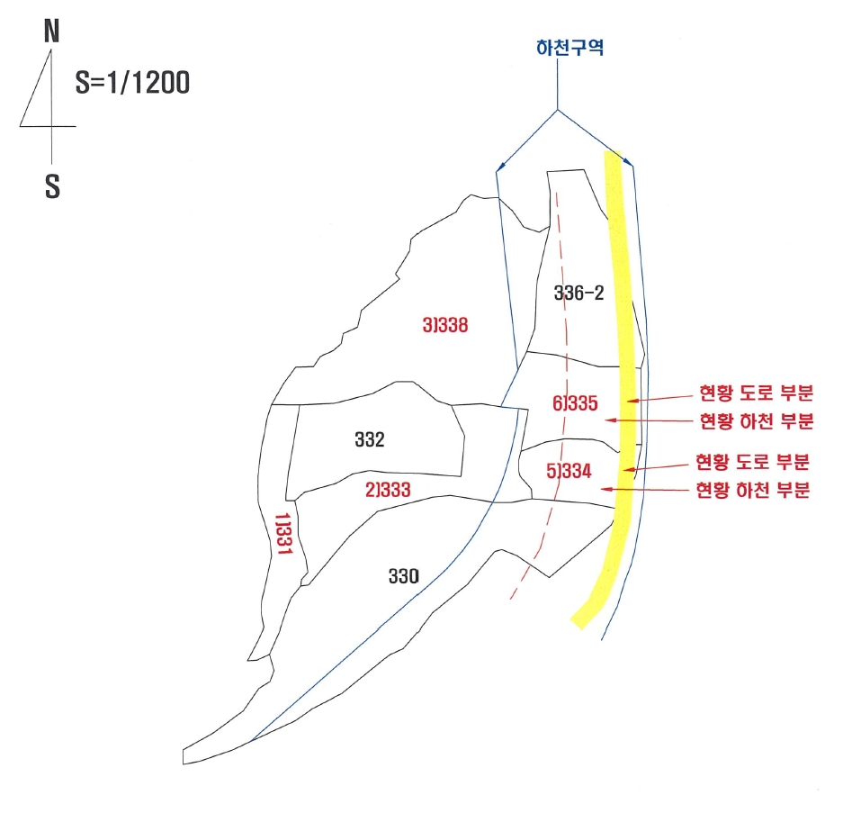 경상북도 경주시 양남면 석읍리 331 외 4필지 답 경매 사진 9