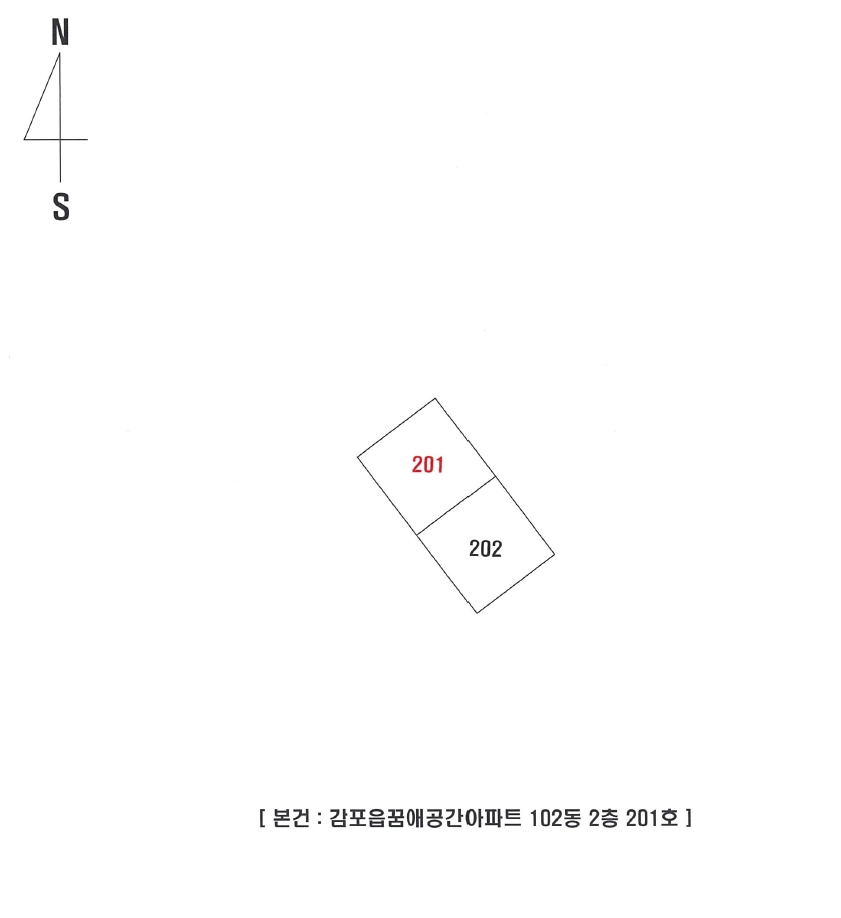 경북 경주시 감포읍 감포리 86, 102동 2층201호 (감포읍꿈애공간아파트) 외 1필지 오피스텔(주거) 경매 사진 7