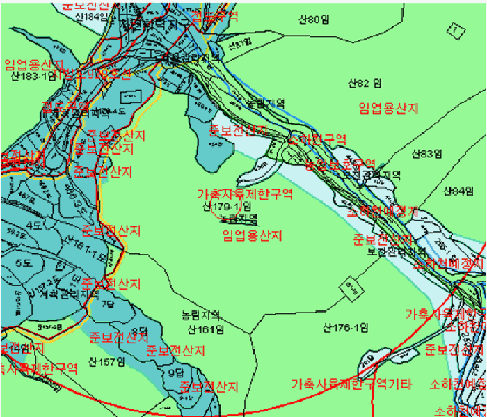 경상북도 예천군 보문면 작곡리 9-1 외 4필지 답 경매 사진 22