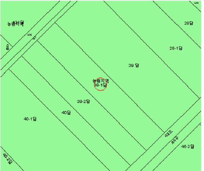 경상북도 예천군 풍양면 고산리 39-1 답 경매 사진 10