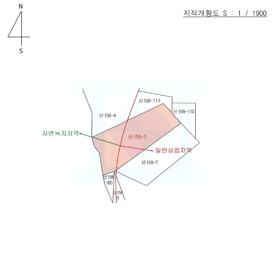 경상북도 포항시 남구 오천읍 문덕리 산156-2 임야 경매 사진 10