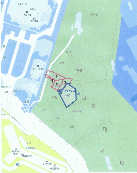 부산광역시 영도구 청학동 48-127 외 3필지 임야 경매 사진 15
