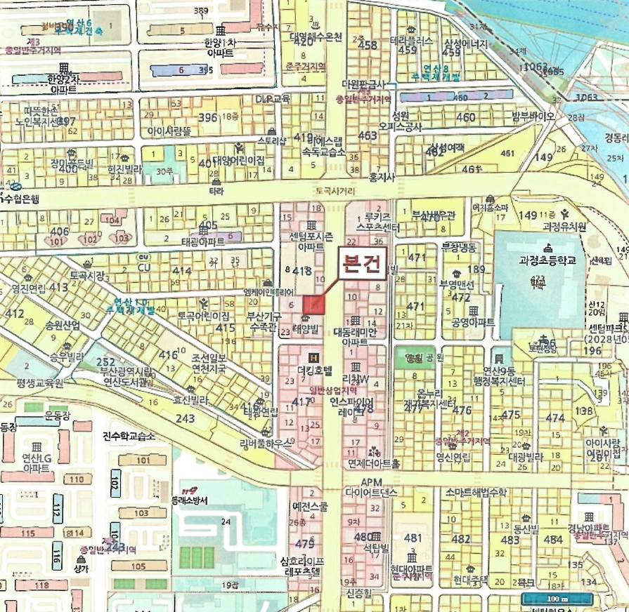 부산 연제구 연산동 418-31, 2층203호 (연산동,금광타워) 근린상가 경매 사진 6