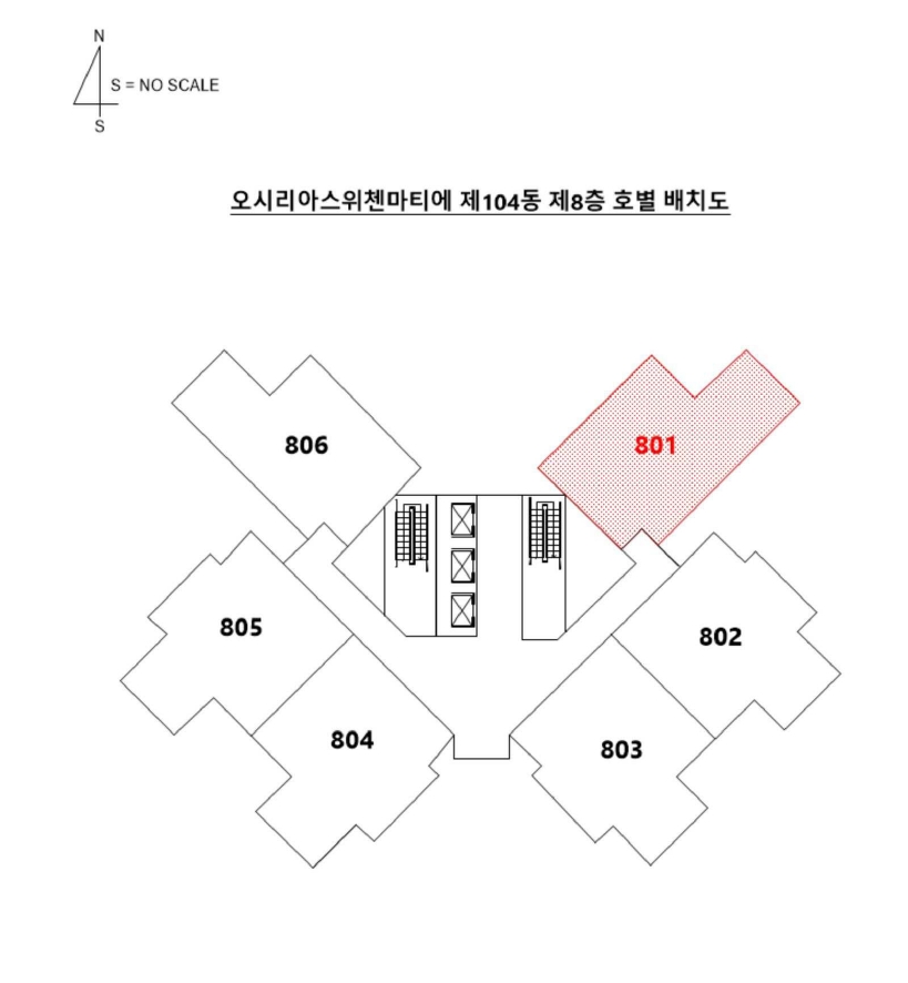 부산광역시 기장군 기장읍 시랑리 736 오시리아스위첸마티에 104동 8층801호 콘도(호텔) 경매 사진 31
