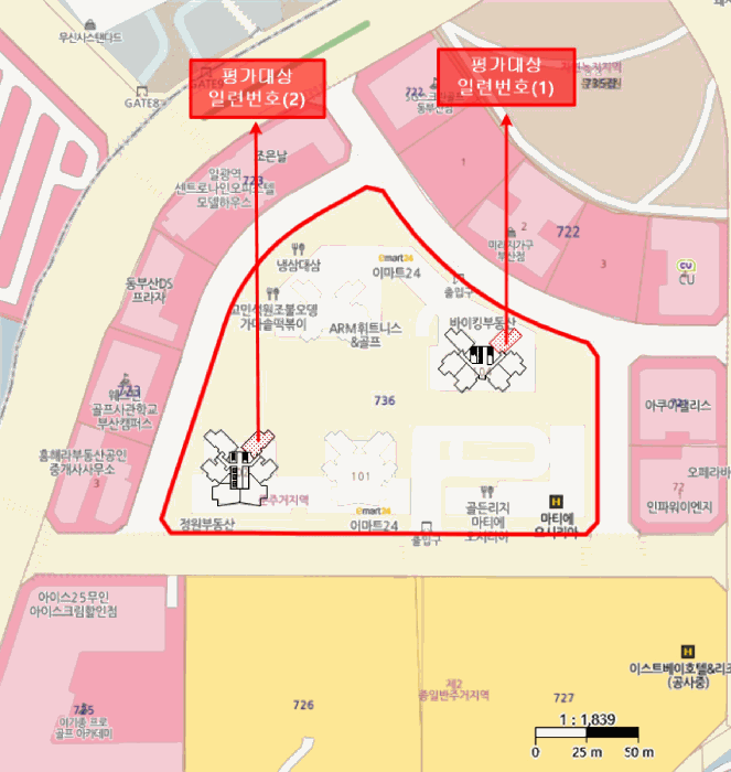 부산광역시 기장군 기장읍 시랑리 736 오시리아스위첸마티에 104동 8층801호 콘도(호텔) 경매 사진 29