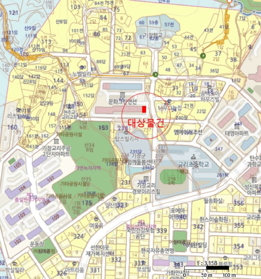 부산광역시 기장군 기장읍 교리 65 기장문화그린맨션 2동 1층112호 아파트 경매 사진 21