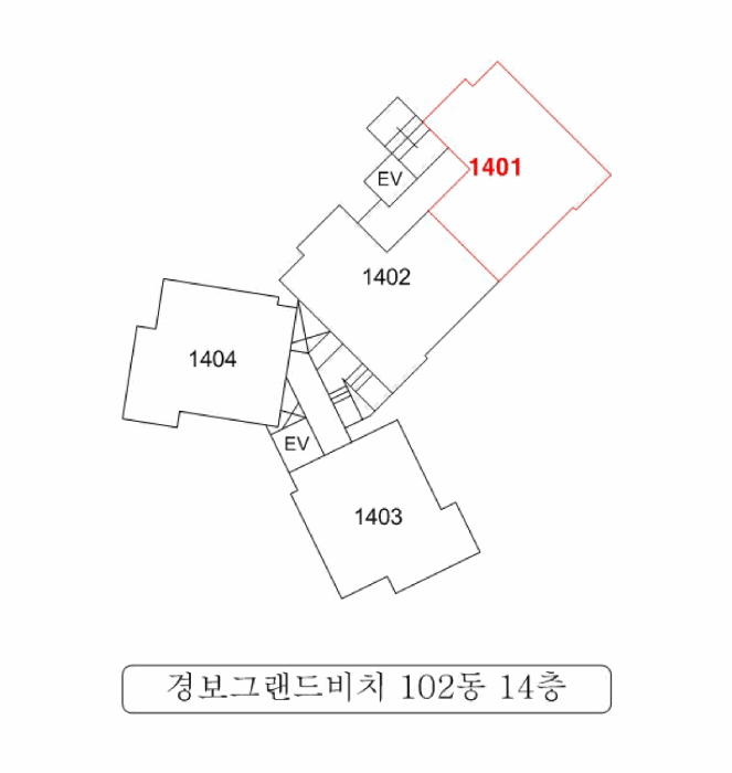 부산광역시 기장군 기장읍 대변리 647 경보그랜드비치 102동 14층1401호 아파트 경매 사진 18