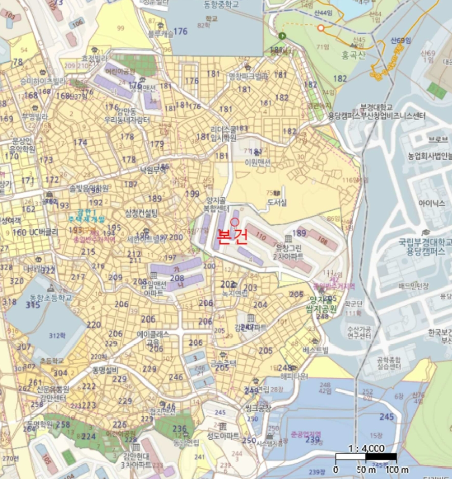 부산 남구 감만동 189-77, 3동 4층504호 (감만동,유창그린) 외 1필지 아파트 경매 사진 6