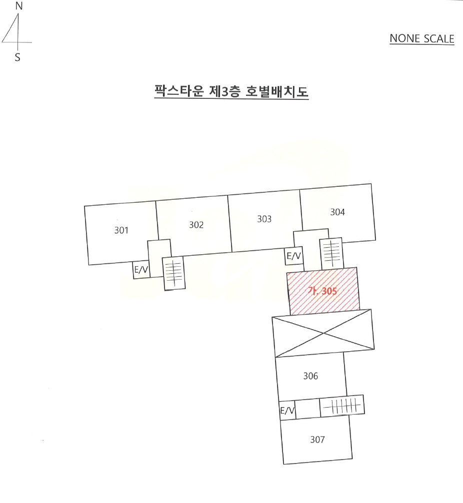 부산광역시 사상구 주례동 57-17 팍스타운 3층305호 외 2필지 오피스텔(주거) 경매 사진 8