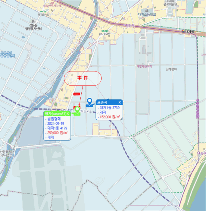 부산광역시 강서구 대저1동 3702-1 답 경매 사진 16
