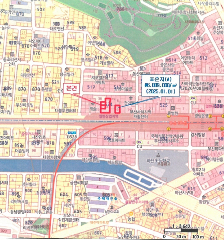 부산광역시 사하구 하단동 524-44 외 2필지 근린생활시설 경매 사진 15
