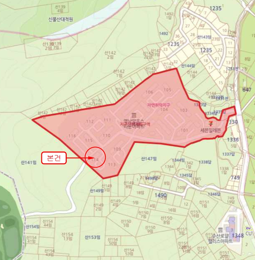 울산광역시 울주군 삼남읍 교동리 1678 영남알프스타운아파트 114동 3층302호 외 1필지 아파트 경매 사진 7