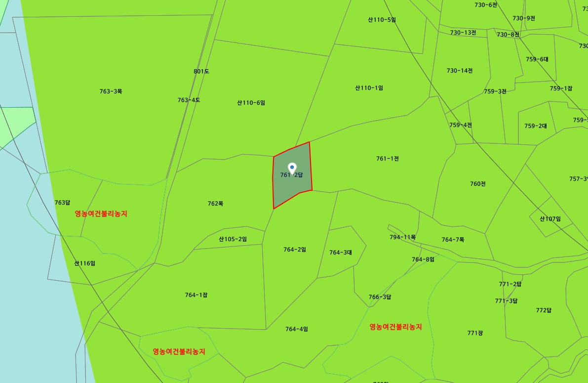 울산광역시 울주군 두서면 차리 761-2 답 경매 사진 15