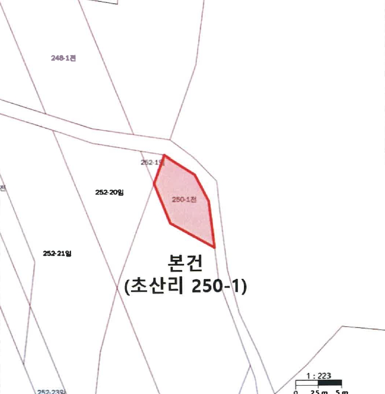 경상남도 양산시 하북면 초산리 250-1 전 경매 사진 7