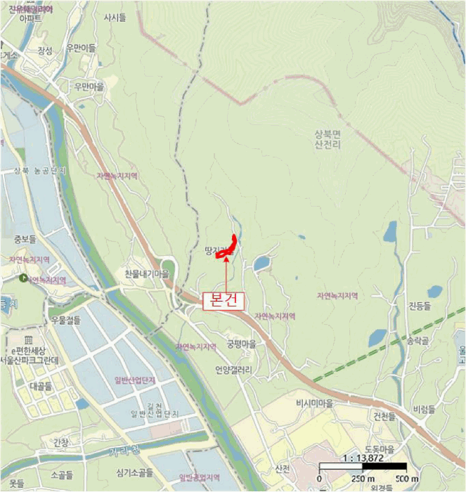 울산광역시 울주군 상북면 산전리 705-1 답 경매 사진 22