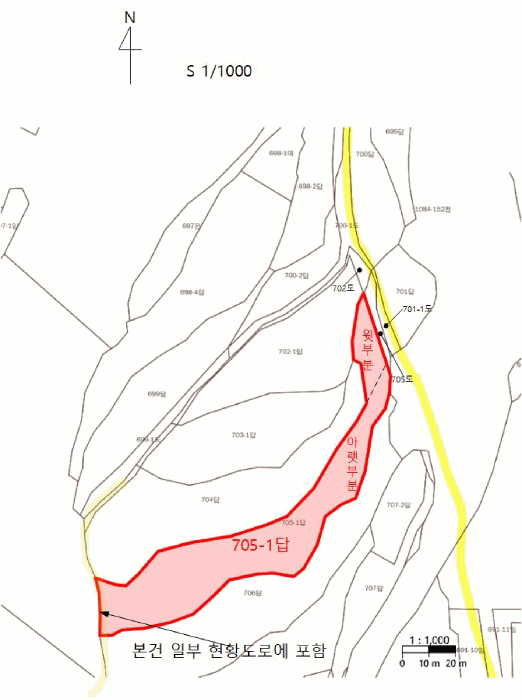 울산광역시 울주군 상북면 산전리 705-1 답 경매 사진 20