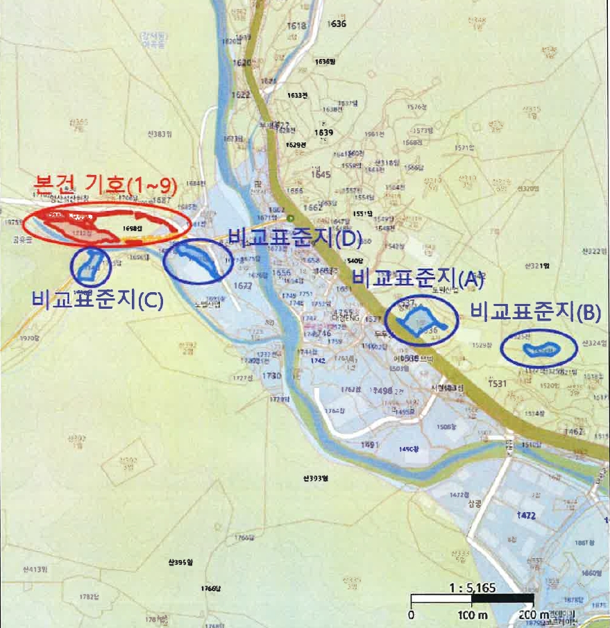경상남도 양산시 어곡동 1701-1 외 3필지 답 경매 사진 10