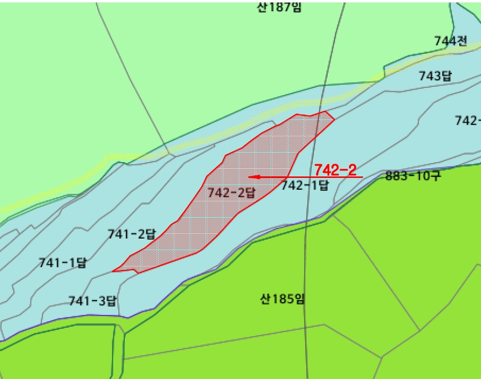 울산광역시 울주군 온양읍 외광리 742-2 답 경매 사진 14