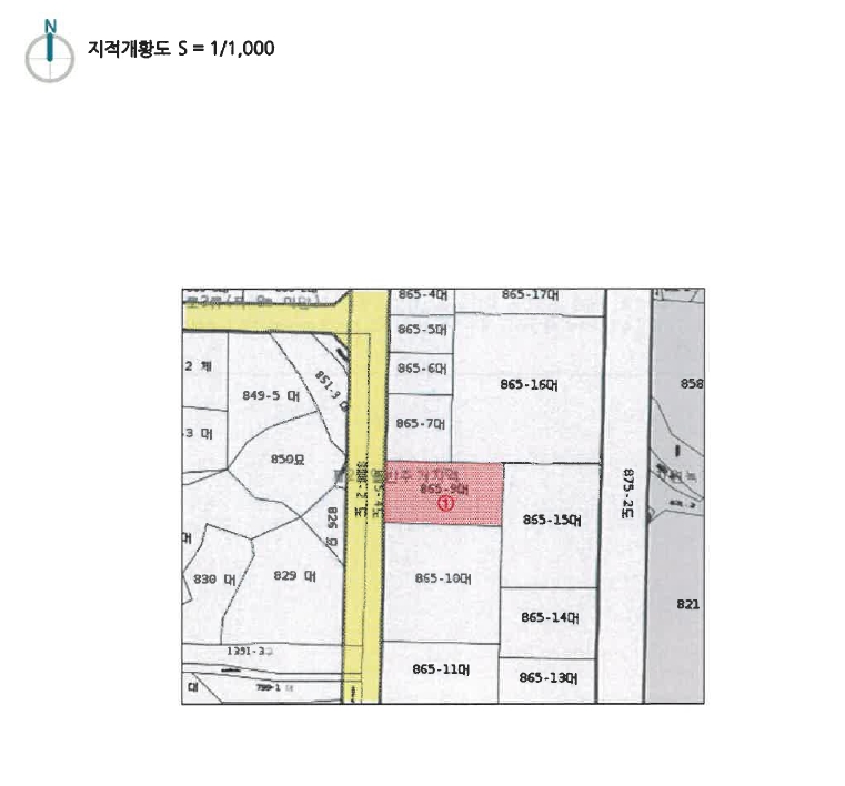 경상남도 양산시 동면 석산리 865-9 대지 경매 사진 9