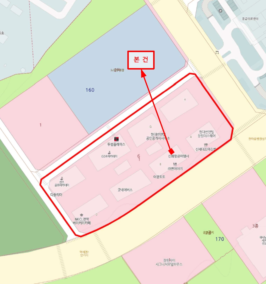 경상남도 창원시 의창구 사림동 161-1 현대썬앤빌더스퀘어 비동 1층112호 근린상가 경매 사진 9