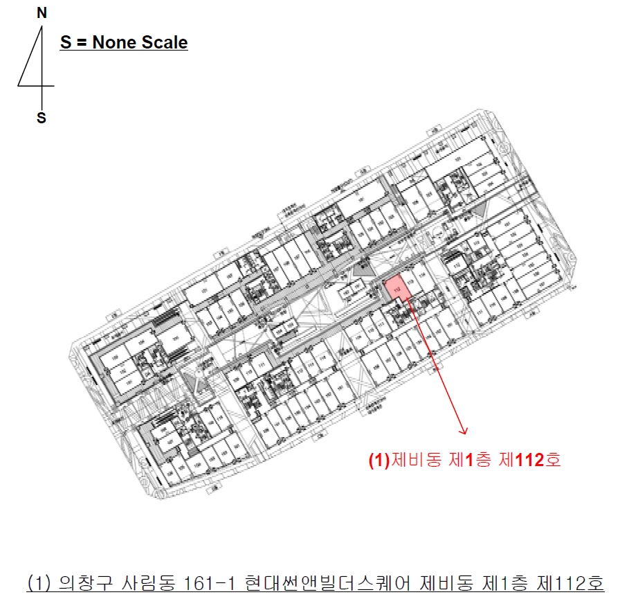 경상남도 창원시 의창구 사림동 161-1 현대썬앤빌더스퀘어 비동 1층112호 근린상가 경매 사진 10