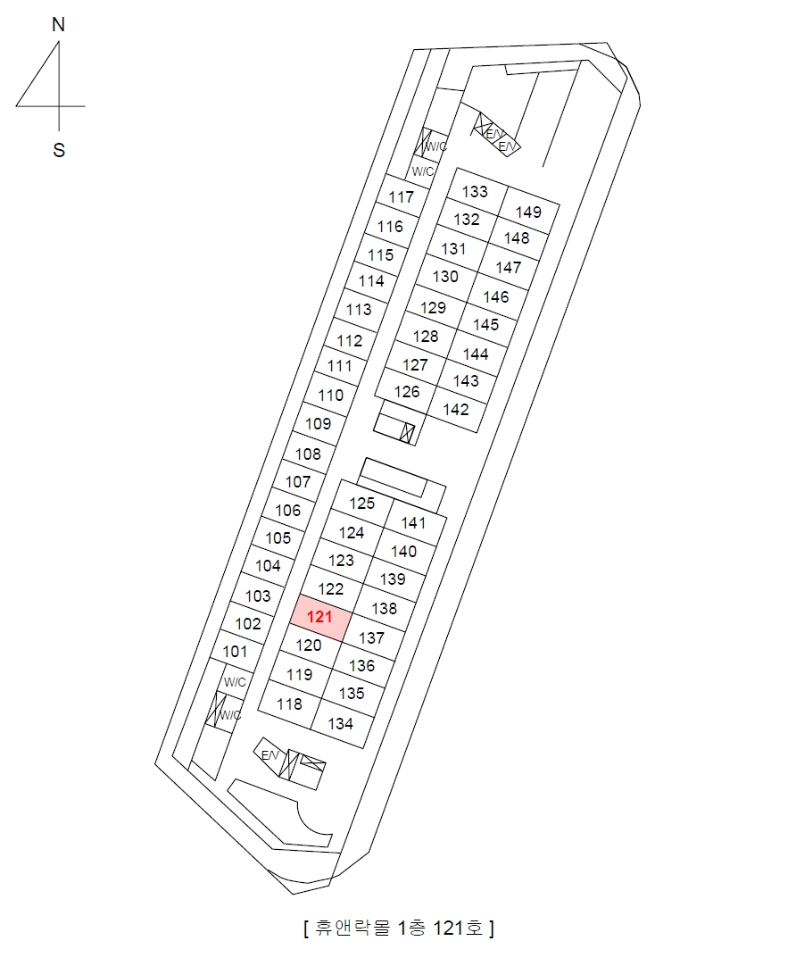 경상남도 김해시 내동 1131-4 휴앤락몰 1층121호 근린상가 경매 사진 16